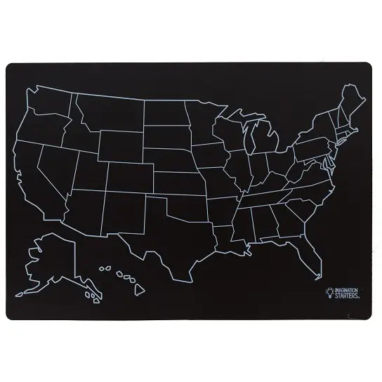 US Map Single Map