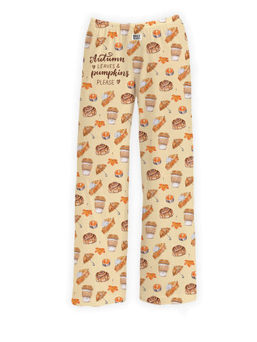 Leaves and Pumpkins Lounge Pant