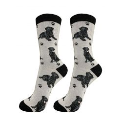 Black Labrador Socks