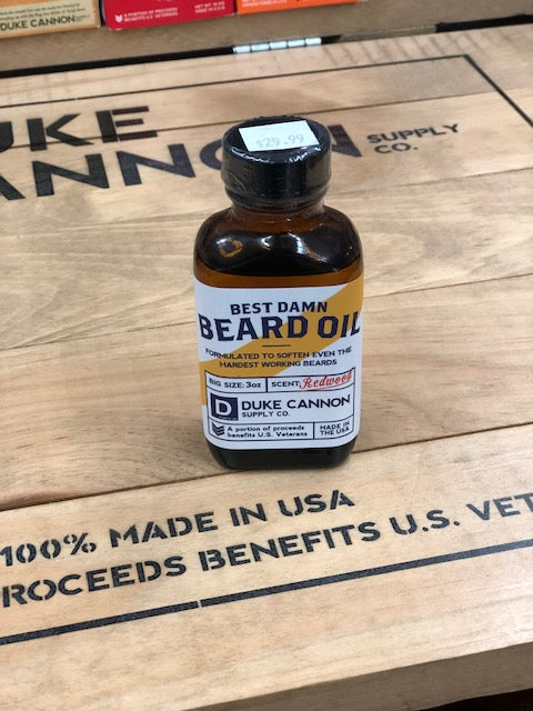 Best Damn Beard Oil - Redwood