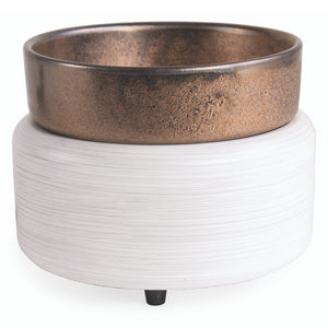 Whitewashed Bronze Warmer