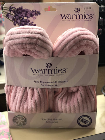 Warmies Slippers - Pink