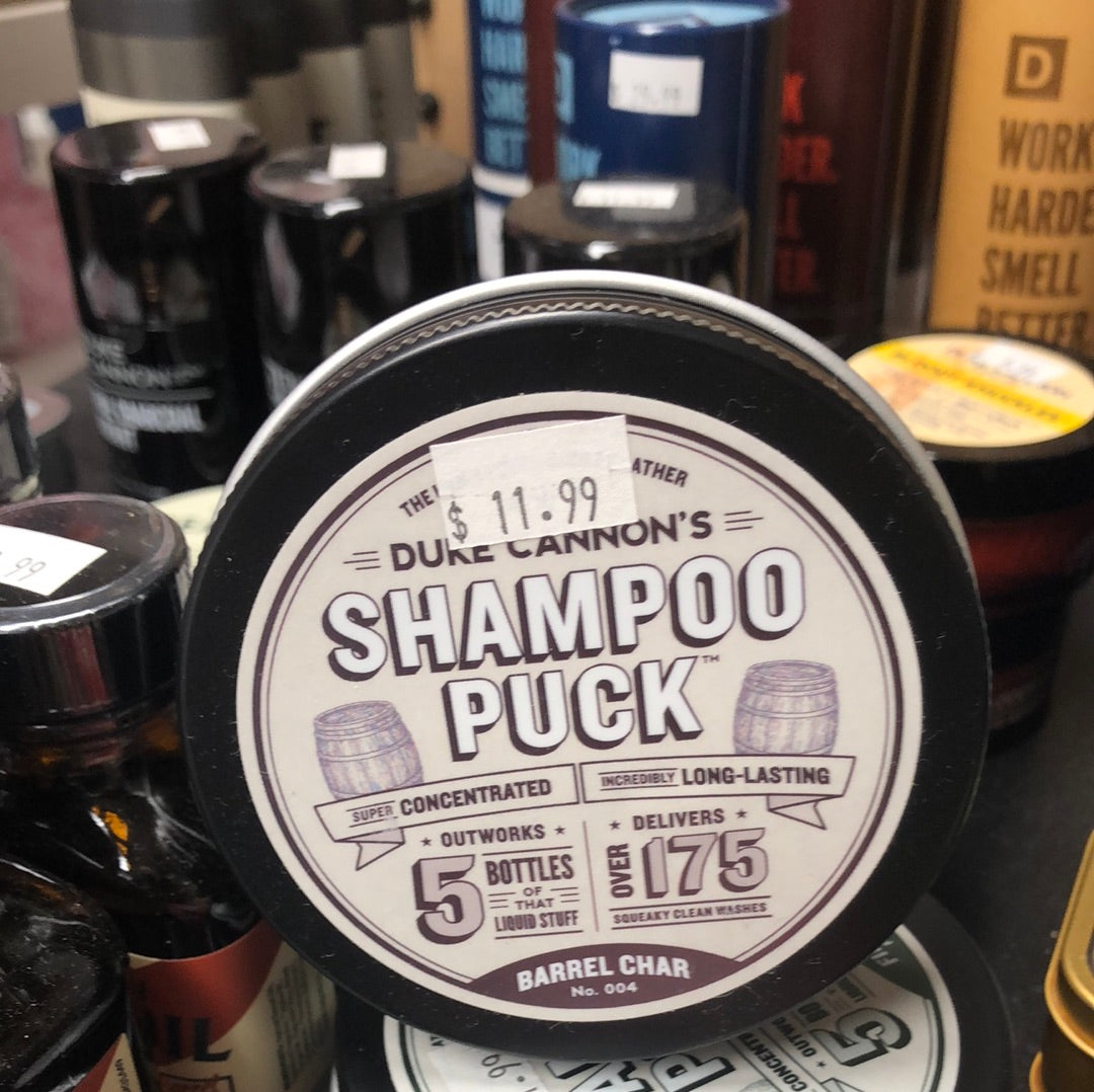 Barrell Char Shampoo Puck