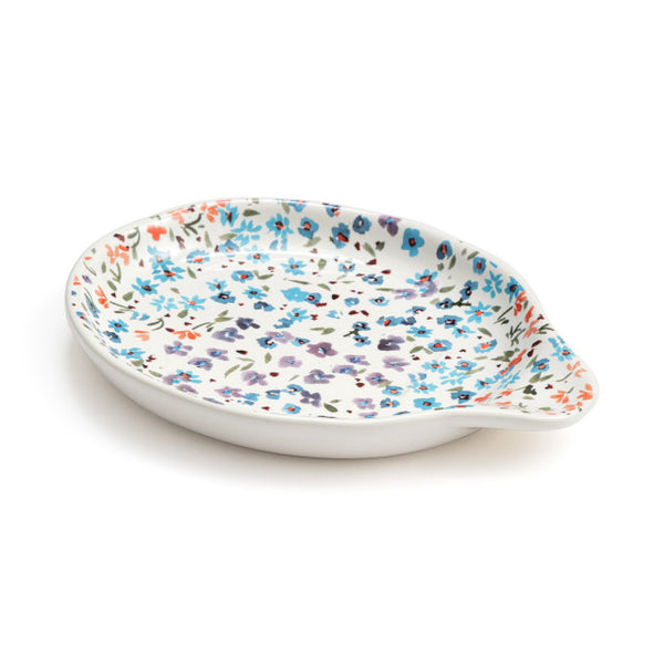 Tiny Floral Spoon Rest
