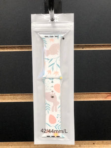 White Spring Apple Watch Band